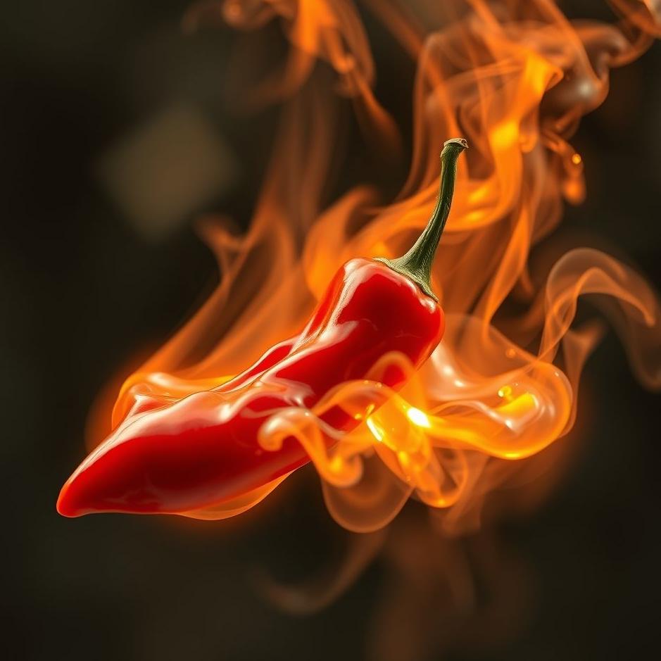 Dream : Boiling red pepper in a dream