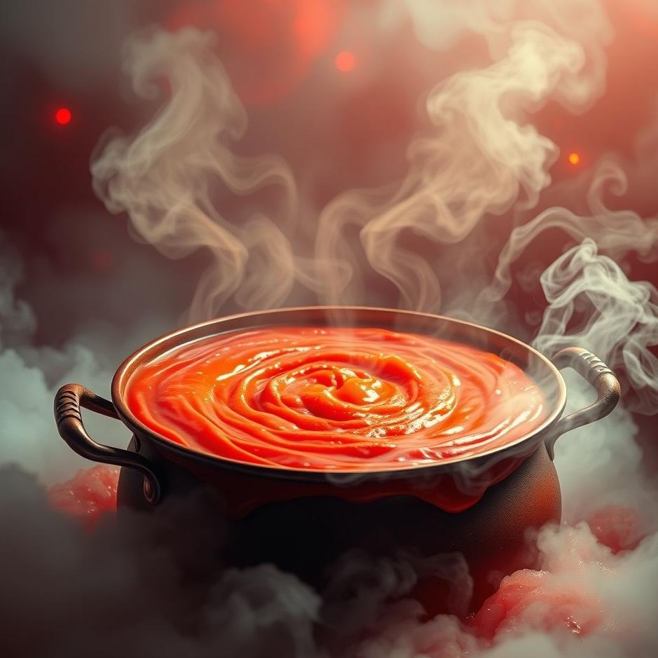 Dream : Boiling tomato paste in a dream