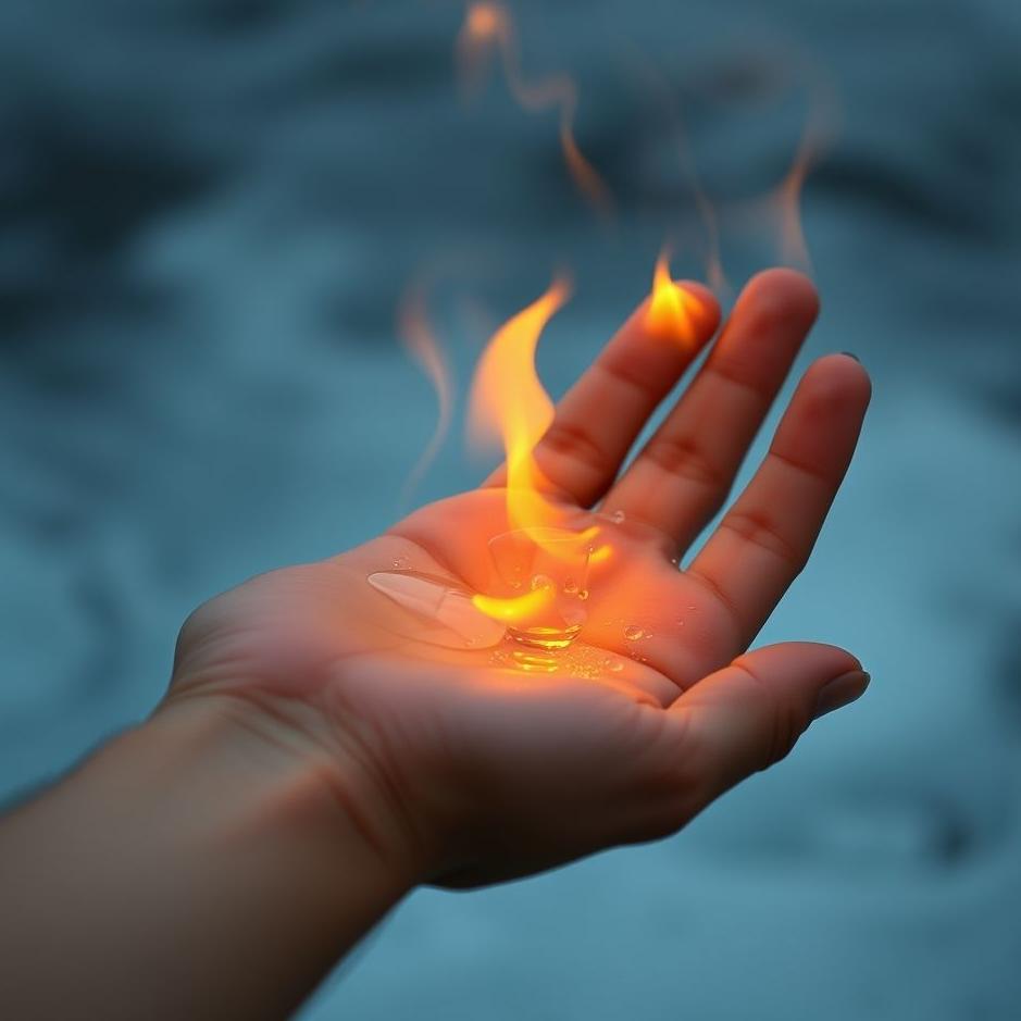 Dream : Boiling water burning your hand in a dream