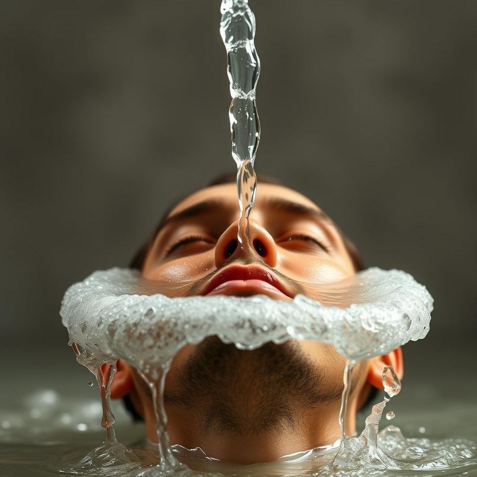 Dream : Boiling water pouring over your head 