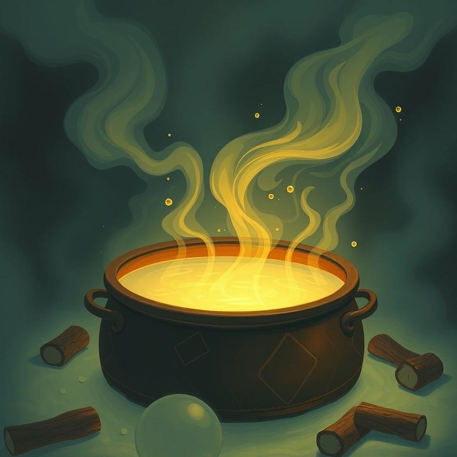 Dream : Boiling water with a cauldron in a dream