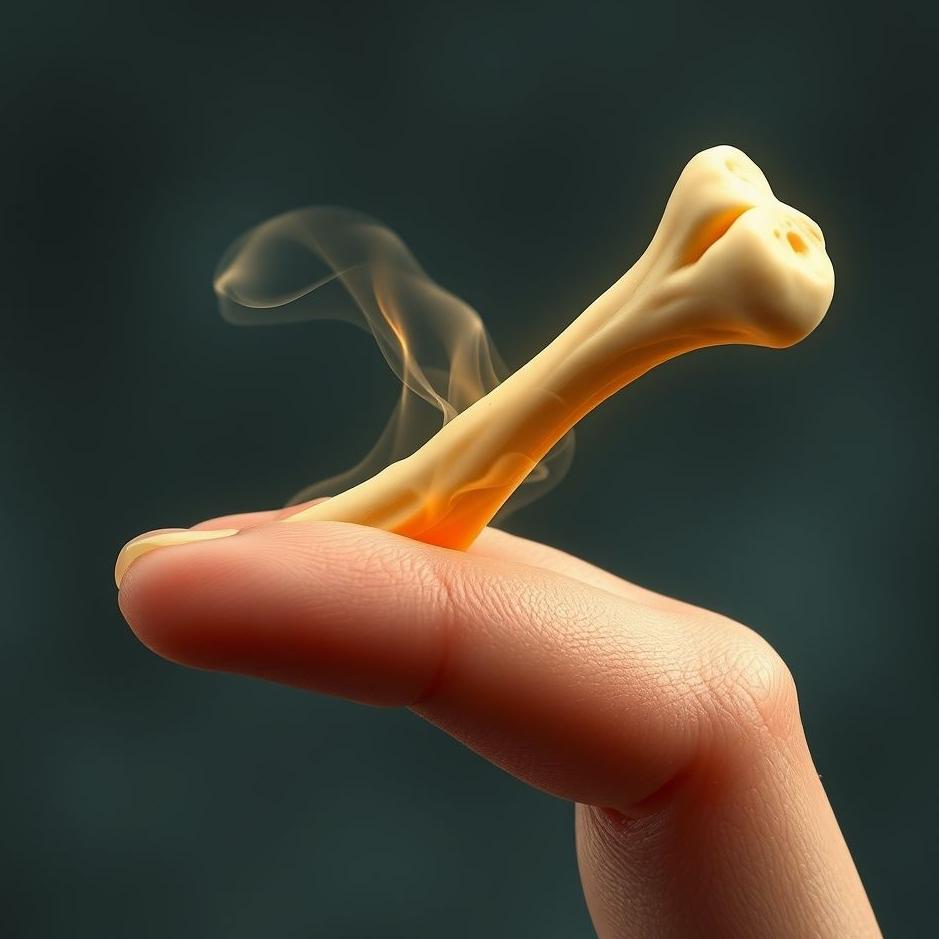 Dream : Bone coming out of a finger in a dream