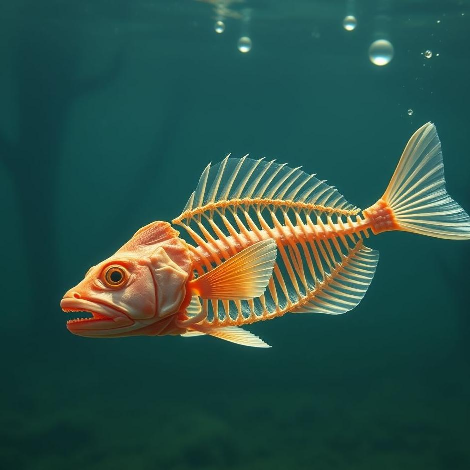 Dream : Boneless fish in a dream