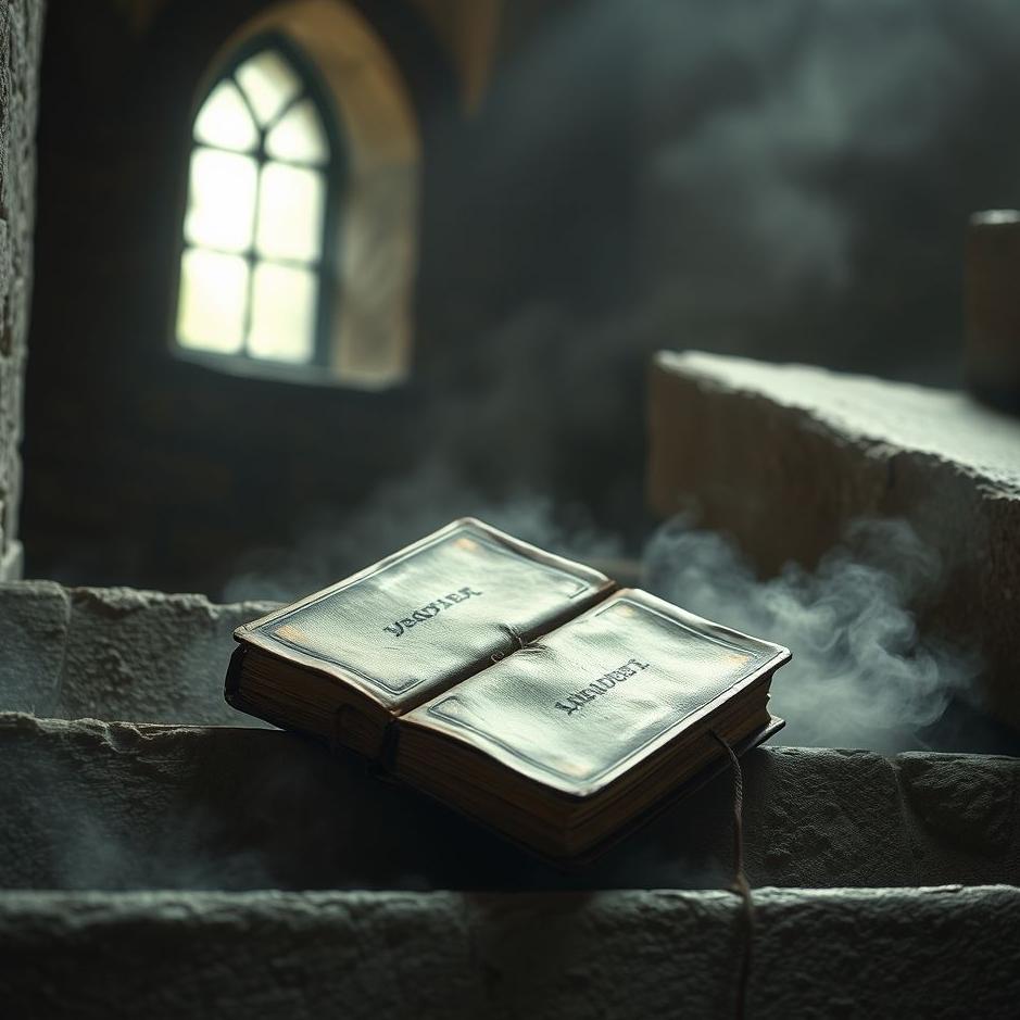 Dream : Book on the stairs in a dream