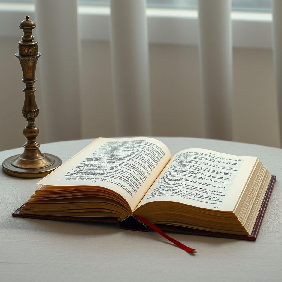 Dream : Book on the table in a dream