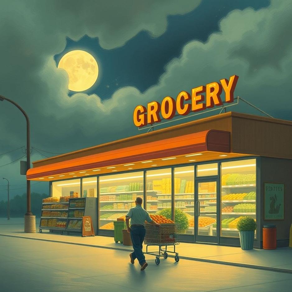 Dream : Borrowing from the grocery store in a dream