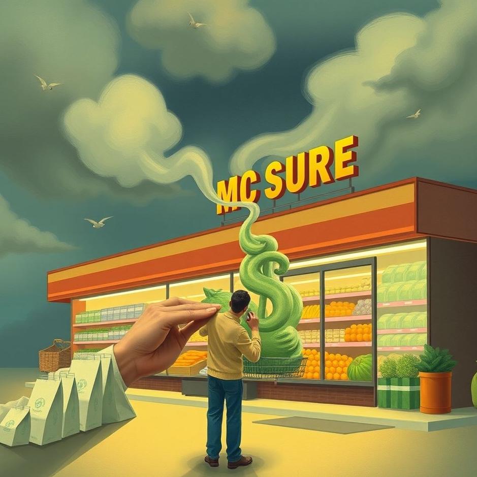 Dream : Borrowing money from the grocery store in a dream