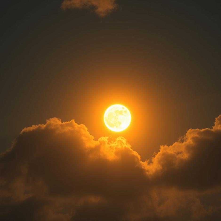 Dream : Both the sun and the moon in a dream