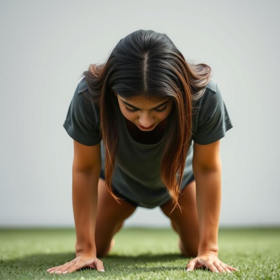 Dream : Bowing your head in front of you