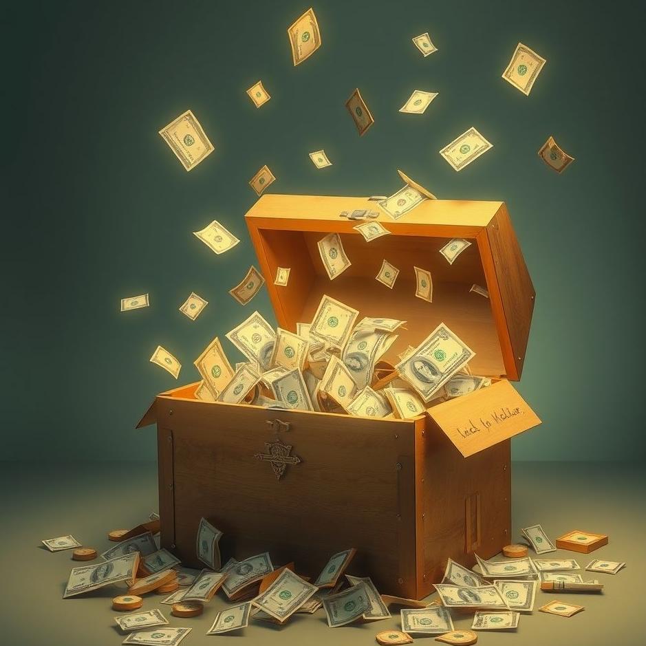 Dream : Box full of money in a dream