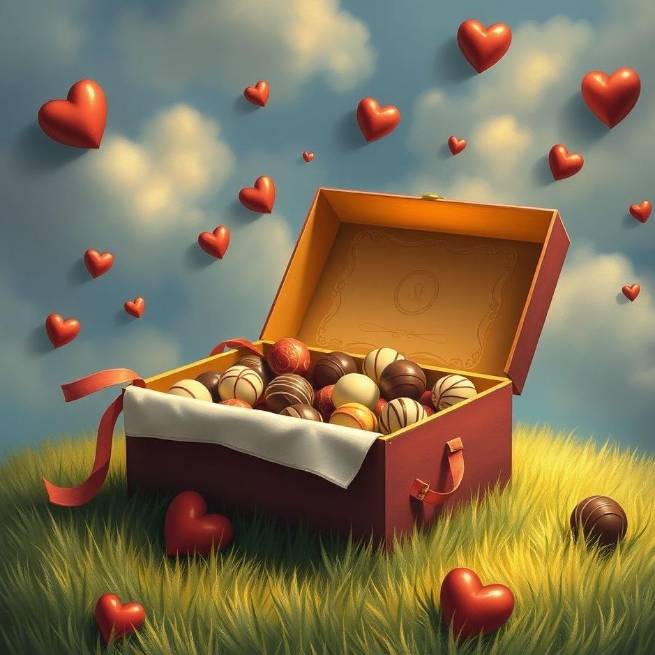 Dream : Box of chocolates in a dream