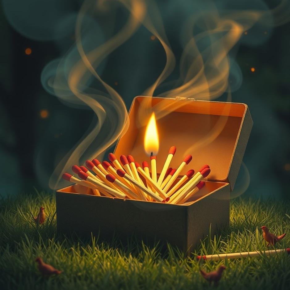 Dream : Box of matches in a dream