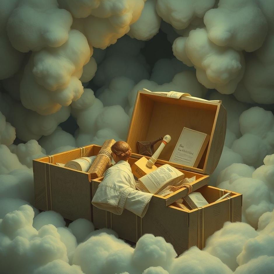 Dream : Boxes of objects in a dream