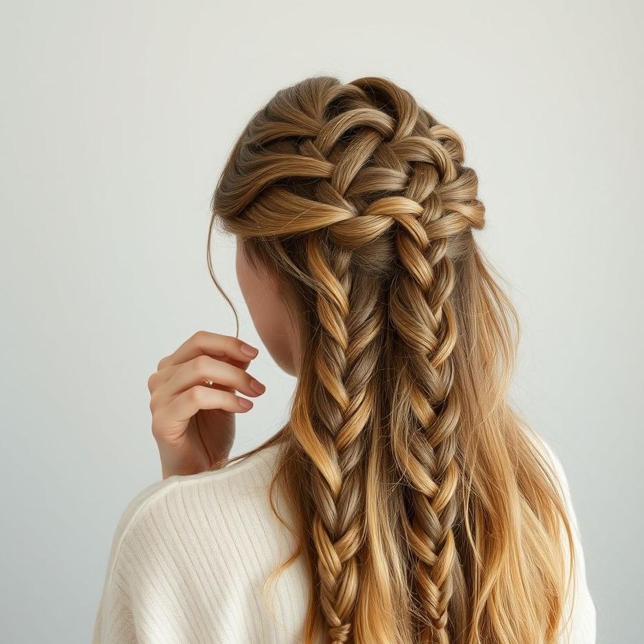 Dream : Braiding your own hair in a dream