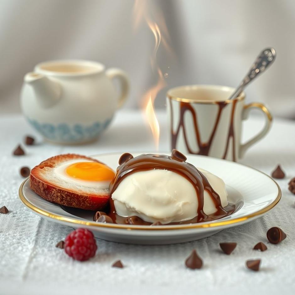 Dream : Breakfast chocolate in a dream