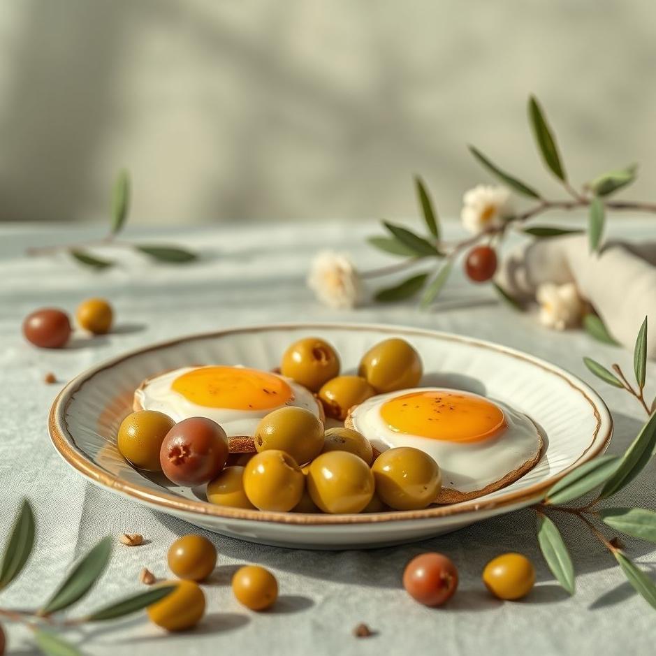 Dream : Breakfast olives in a dream