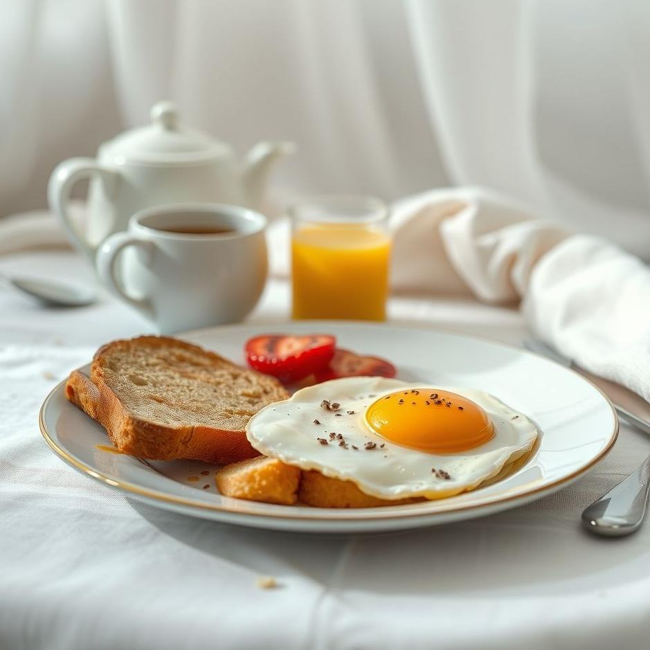 Dream : Breakfast prepared in a dream