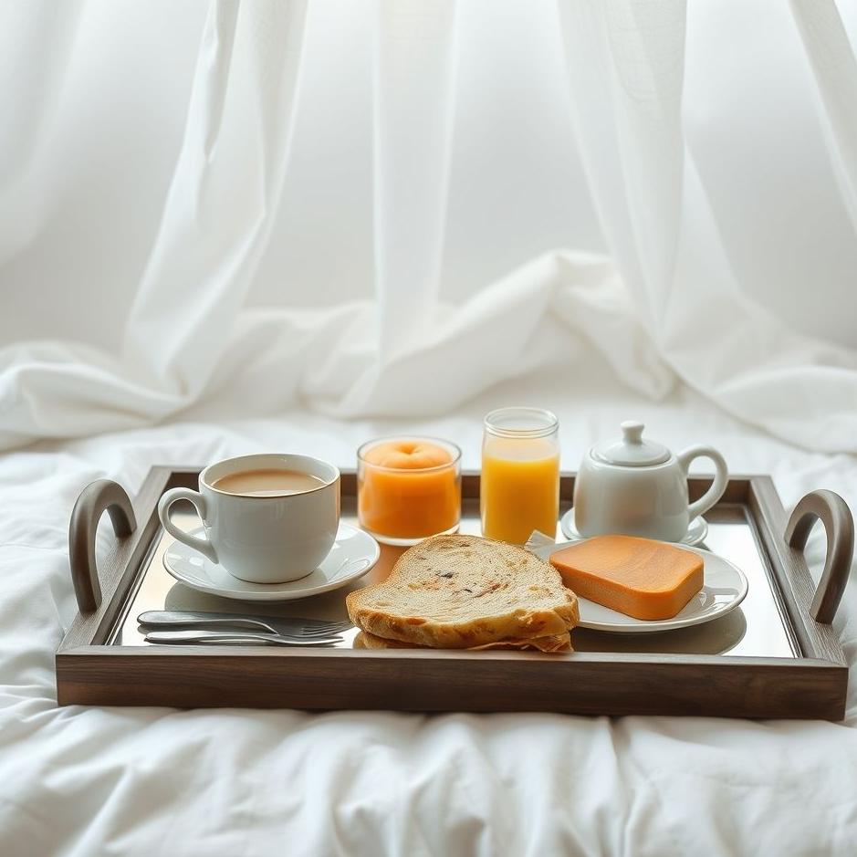 Dream : Breakfast tray in a dream