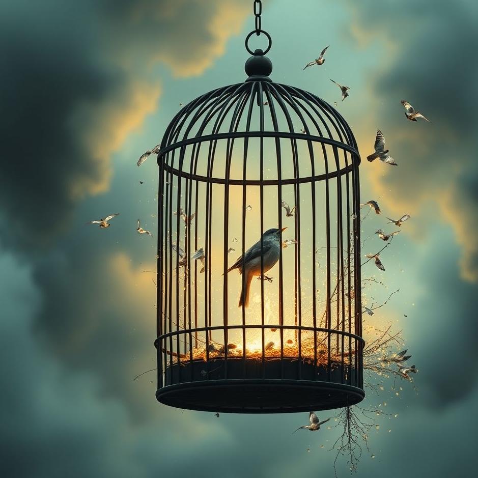 Dream : Breaking a bird cage in a dream