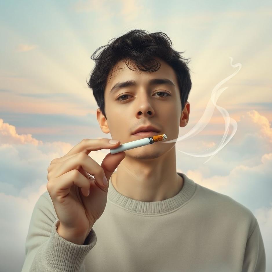 Dream : Breaking a cigarette in a dream