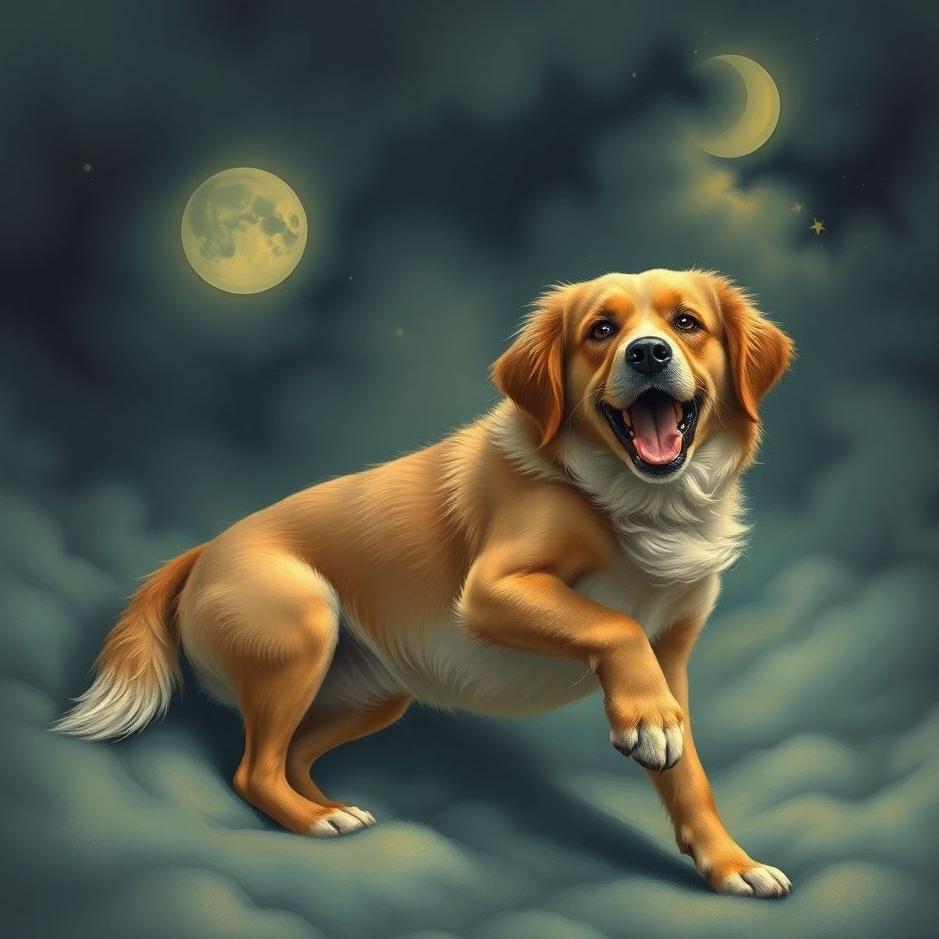 Dream : Breaking a dog's leg in a dream