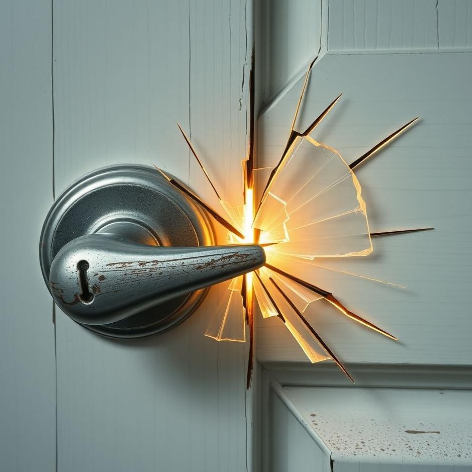 Dream : Breaking a door handle in a dream