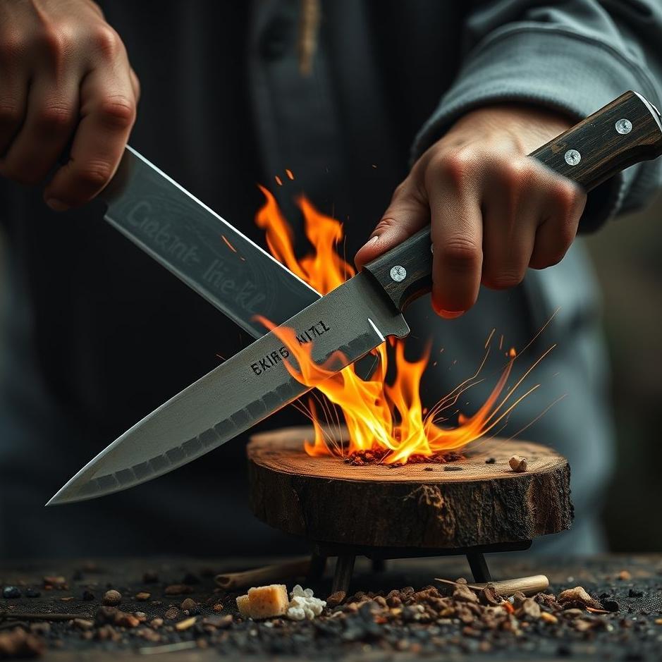 Dream : Breaking a knife 