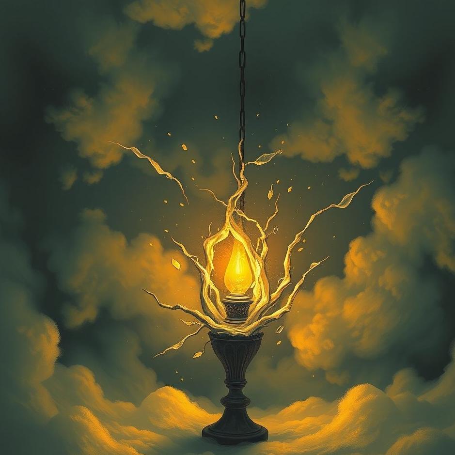 Dream : Breaking a lamp in a dream