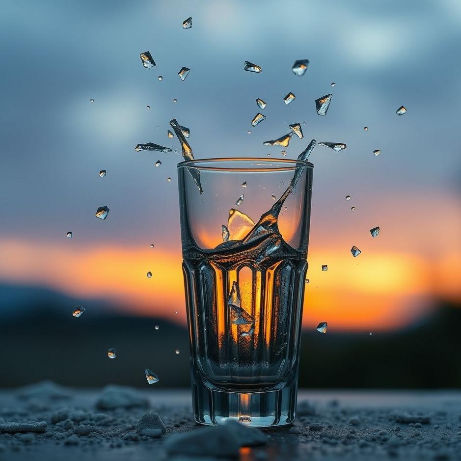 Dream : Breaking a raki glass in a dream