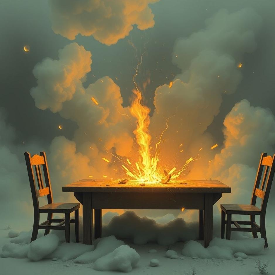 Dream : Breaking a table in a dream