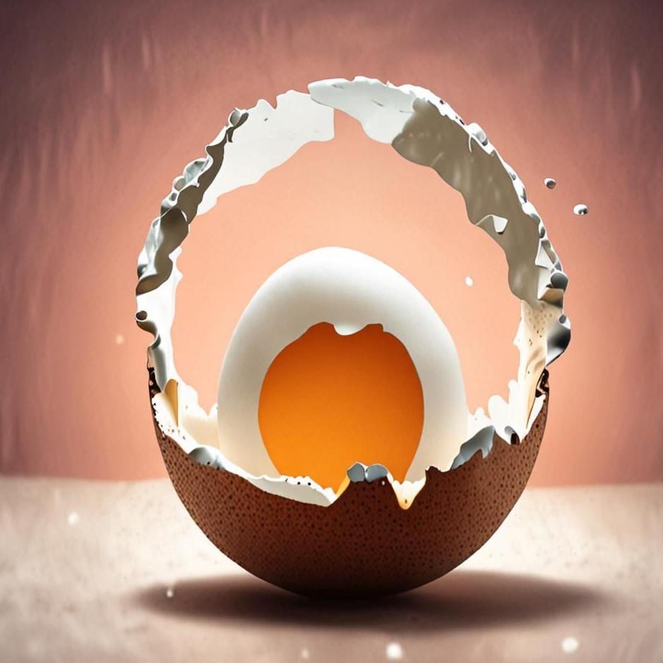 Dream : Breaking an uncooked egg in a dream