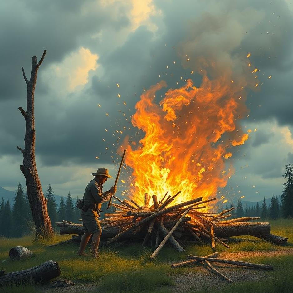 Dream : Breaking and collect wood in a dream