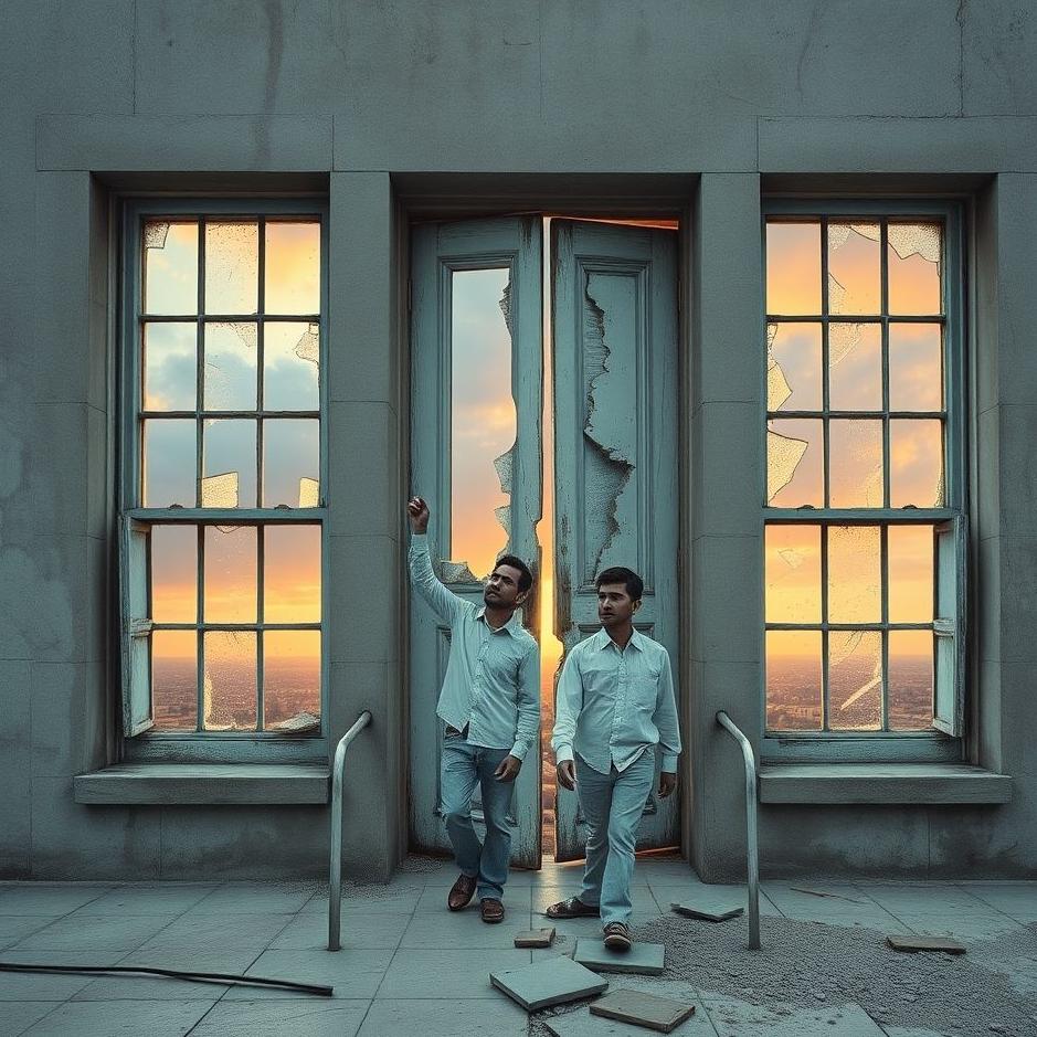 Dream : Breaking doors and windows in a dream