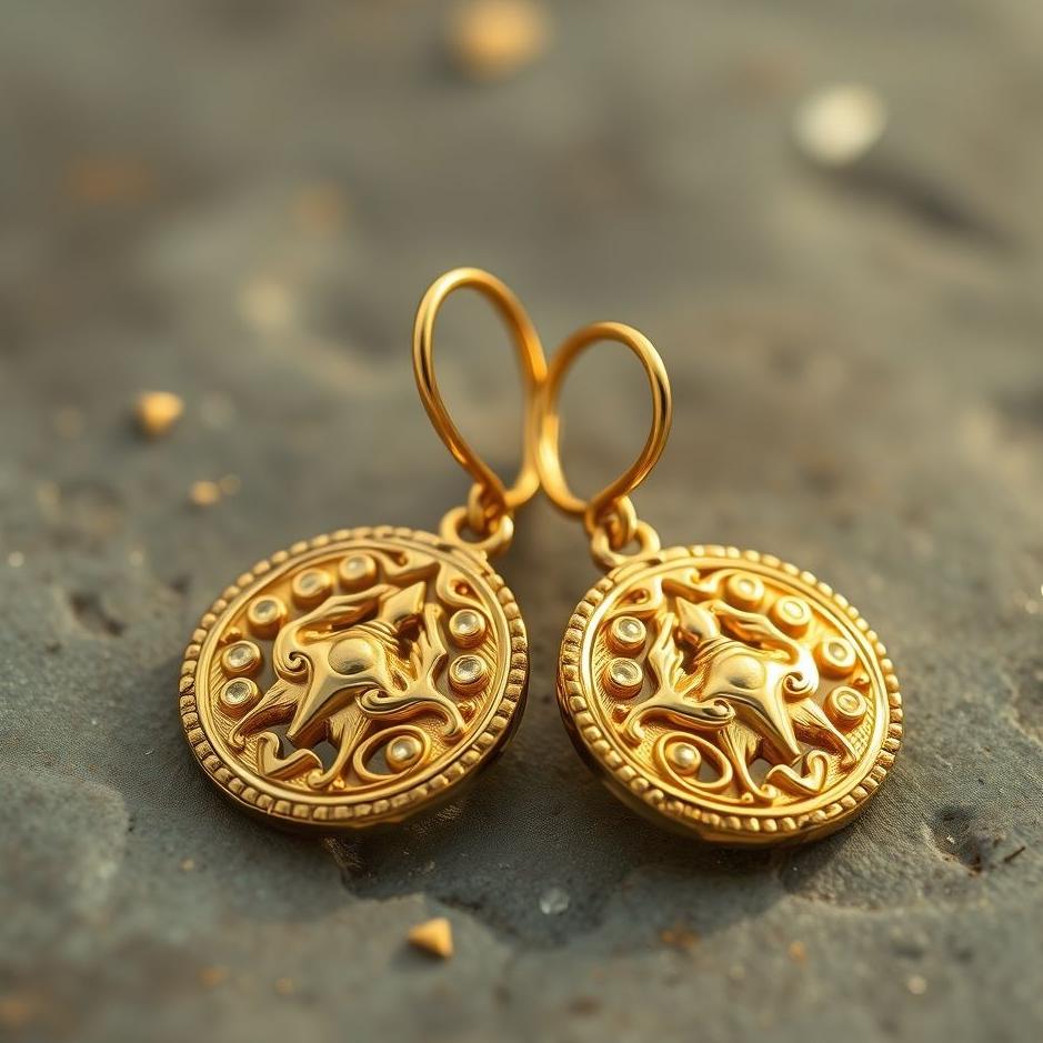 Dream : Breaking gold earrings in the dream