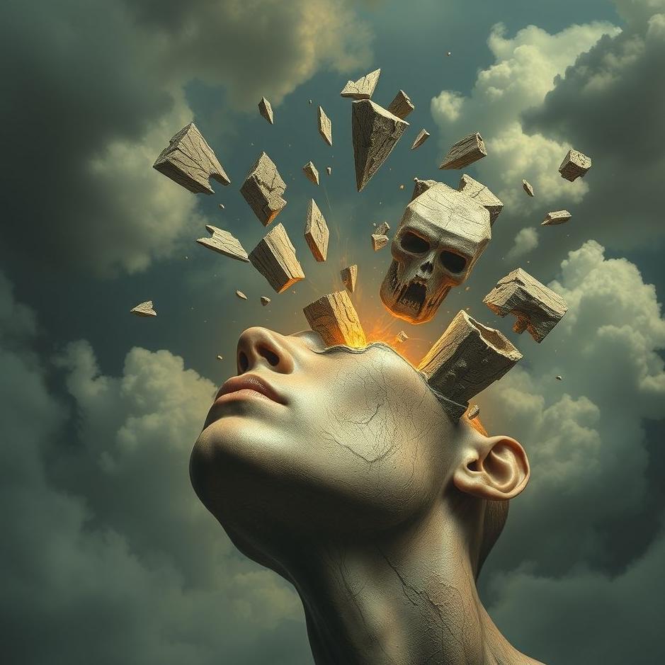 Dream : Breaking off a head in a dream