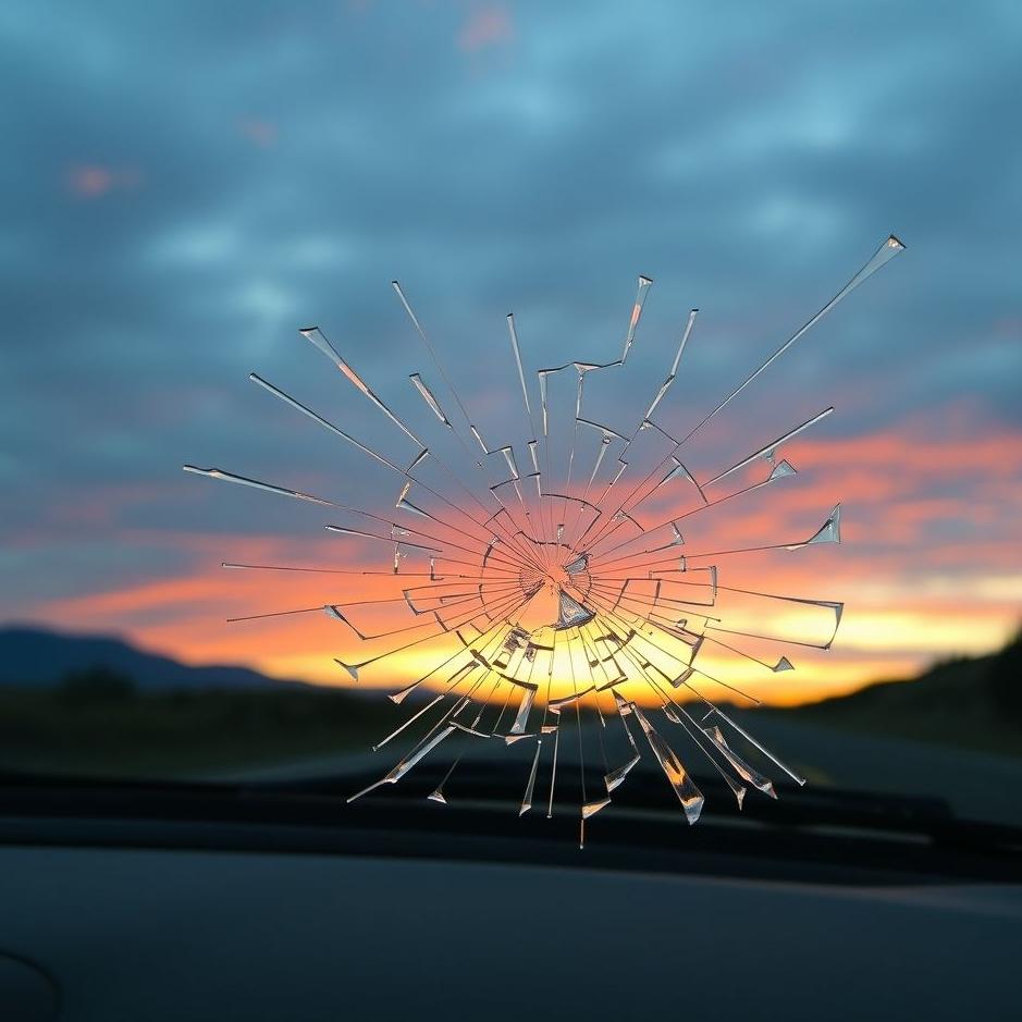 Dream : Breaking the glass of the car in the dream