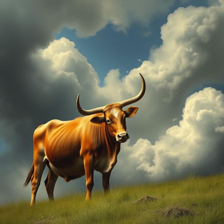 Dream : Breaking the horn of a cow in a dream
