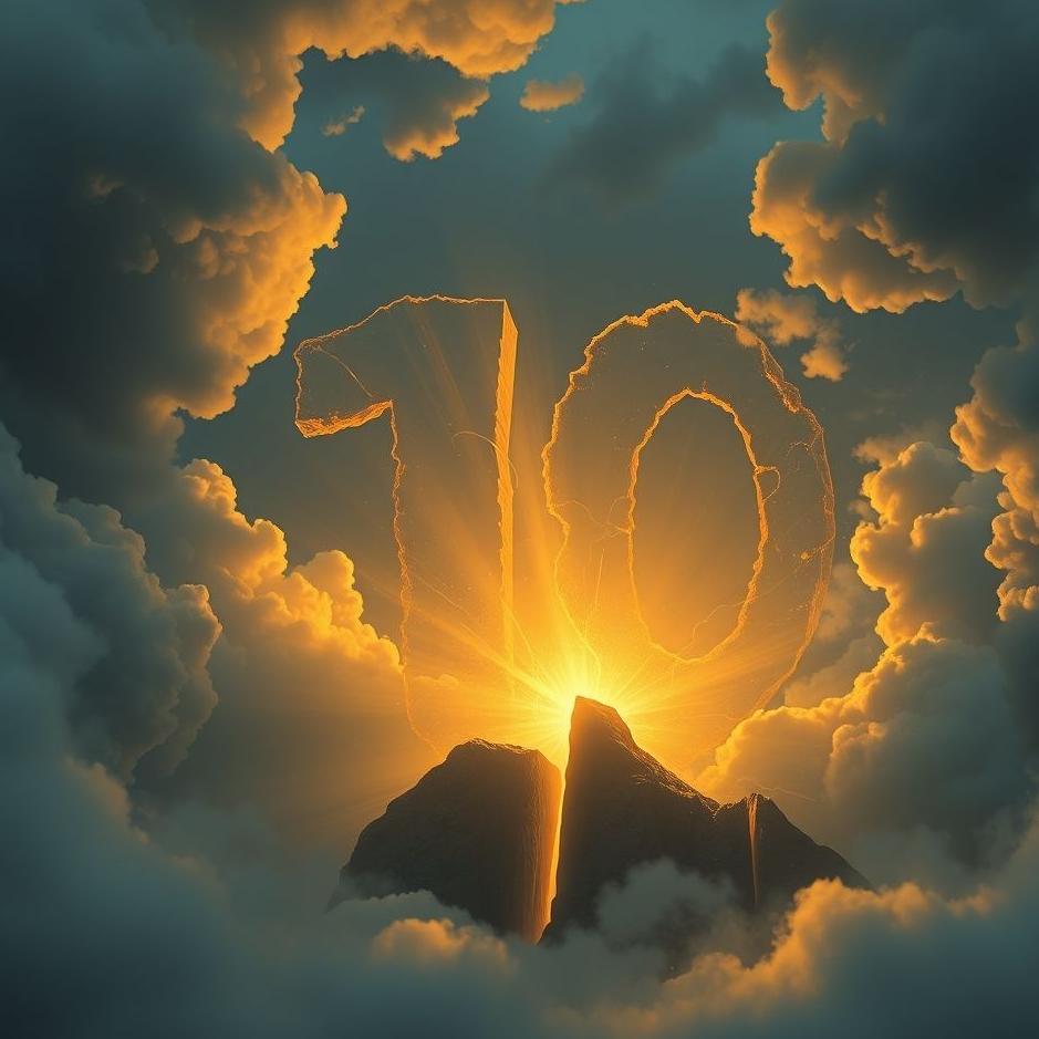 Dream : Breaking the outer part of the ten in a dream