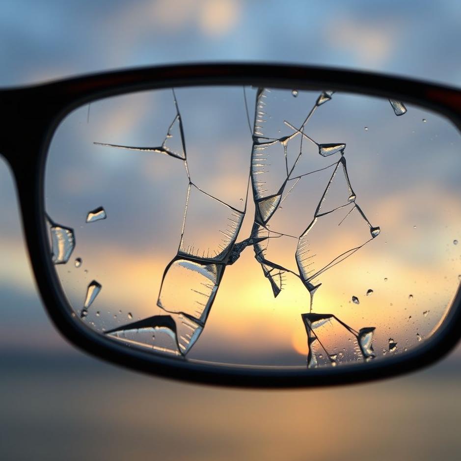 Dream : Breaking your glasses in a dream