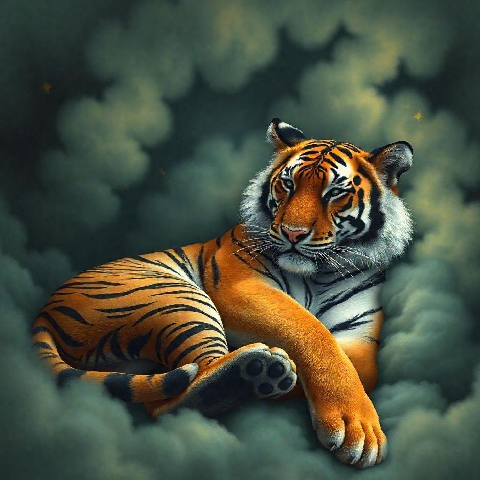 Dream : Breastfeeding a tiger in a dream