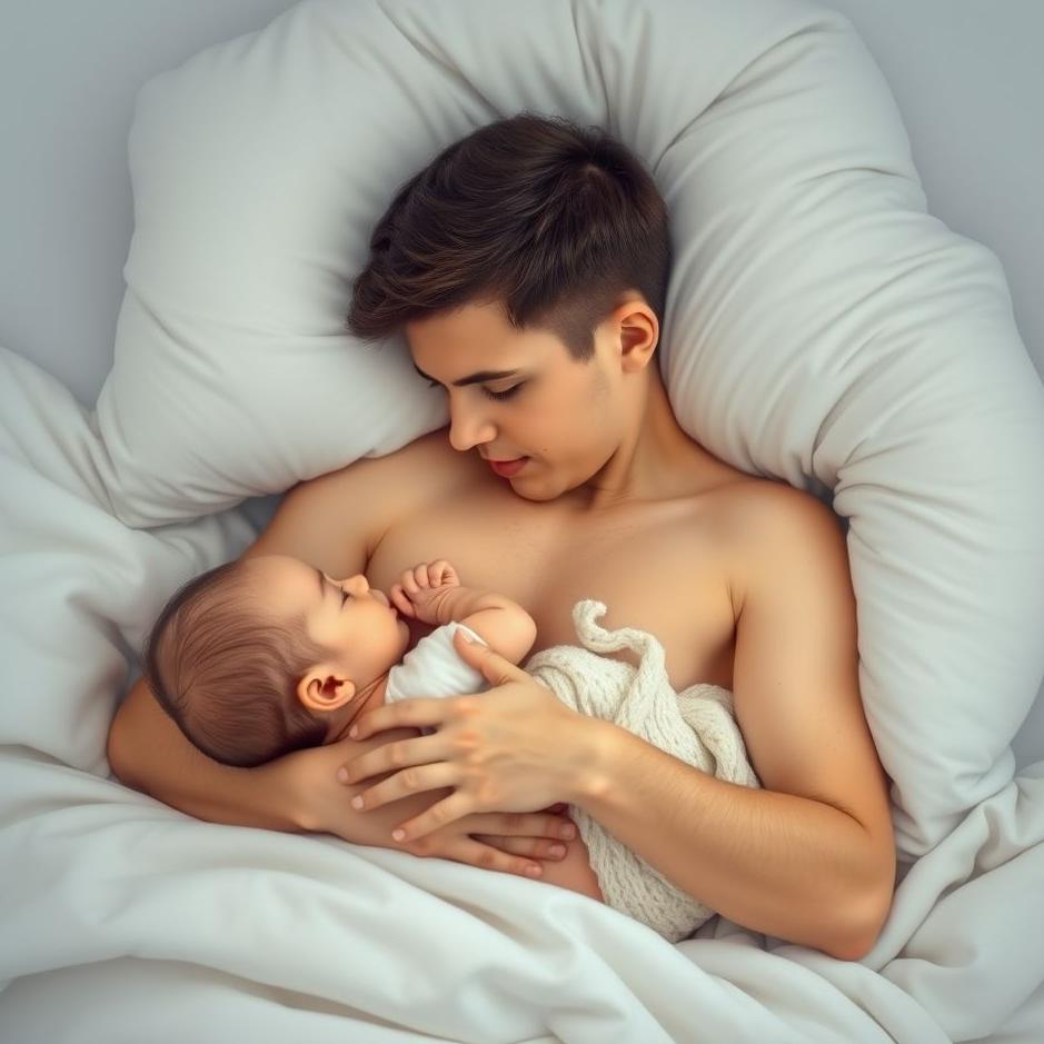 Dream : Breastfeeding your own baby boy in a dream