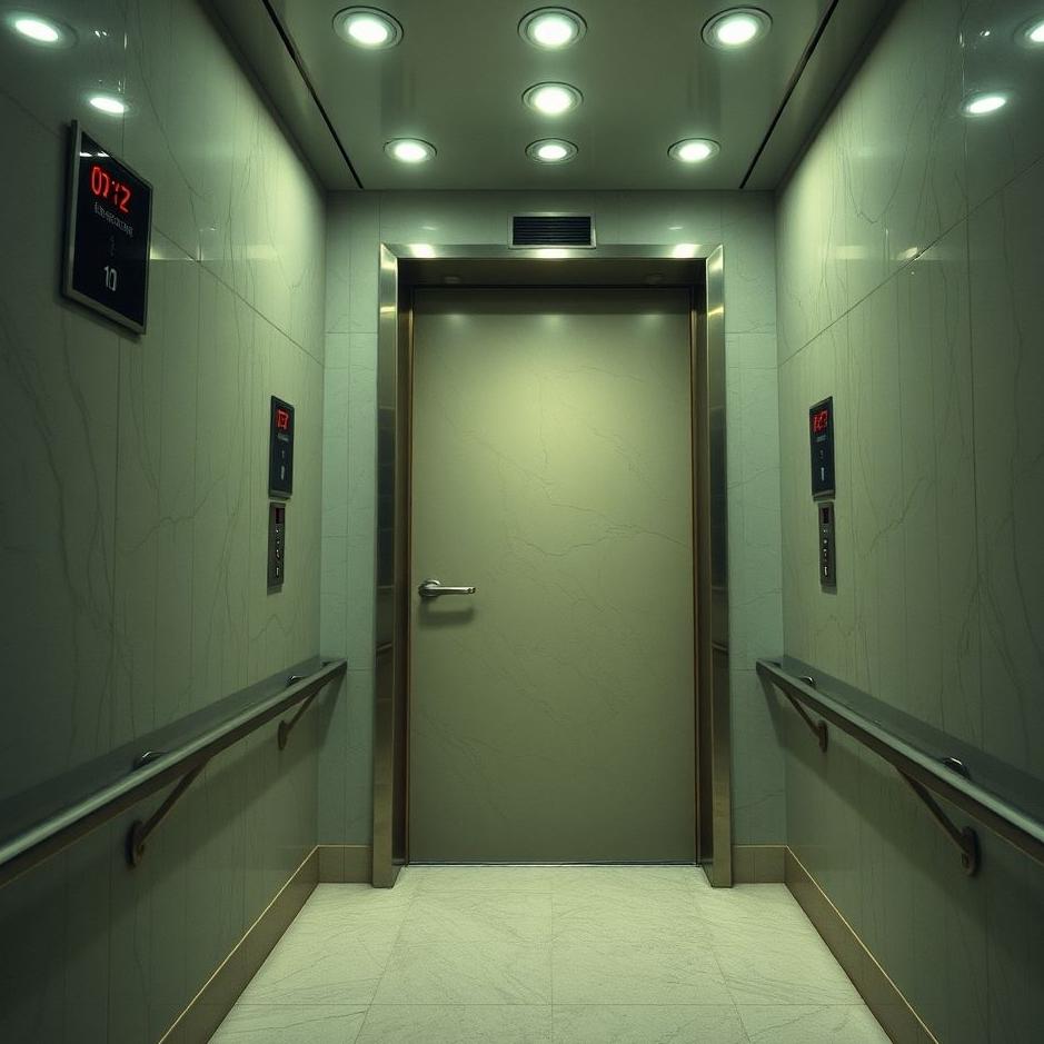 Dream : Breathless stay at the elevator in the dream