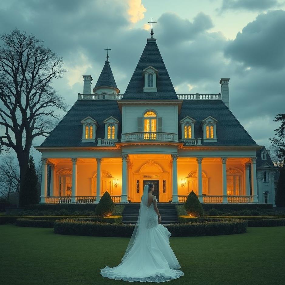 Dream : Bride going to a mansion in a dream