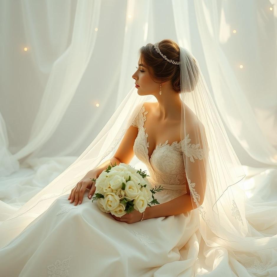 Dream : Bride sitting in a dream