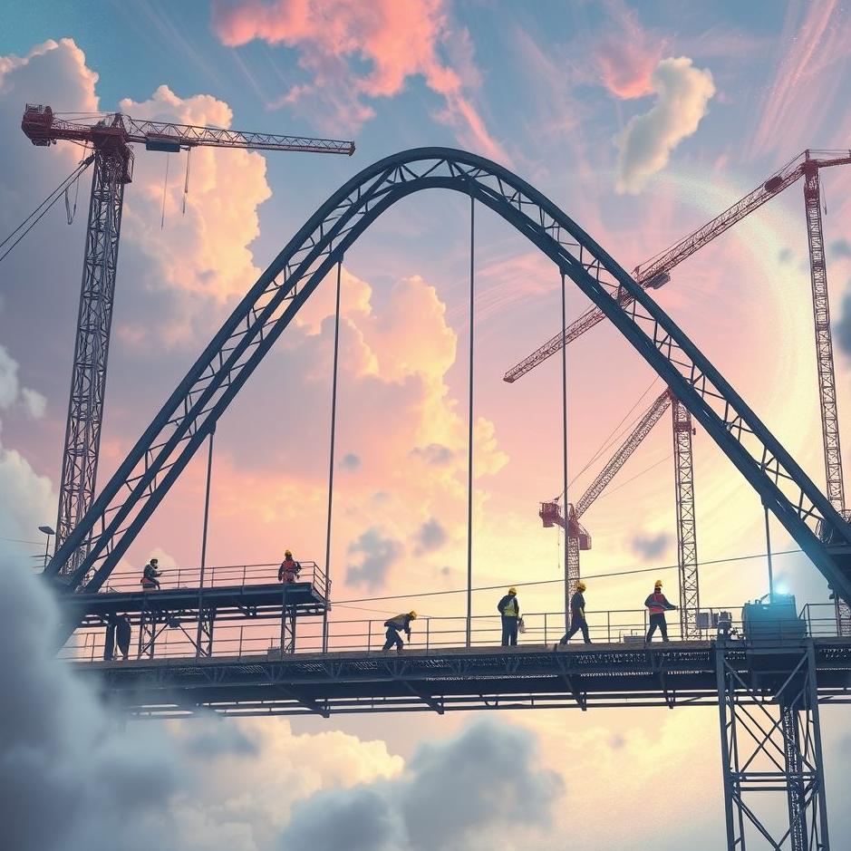 Dream : Bridge construction in a dream
