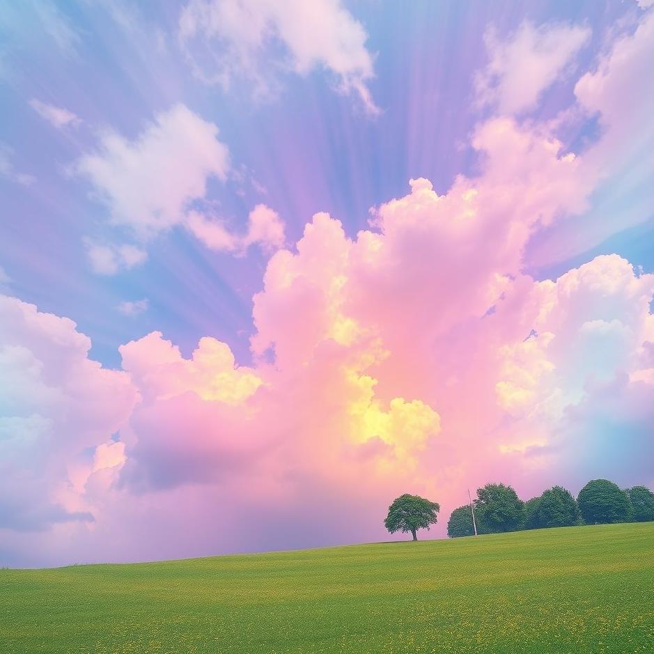 Dream : Bright colors in a dream