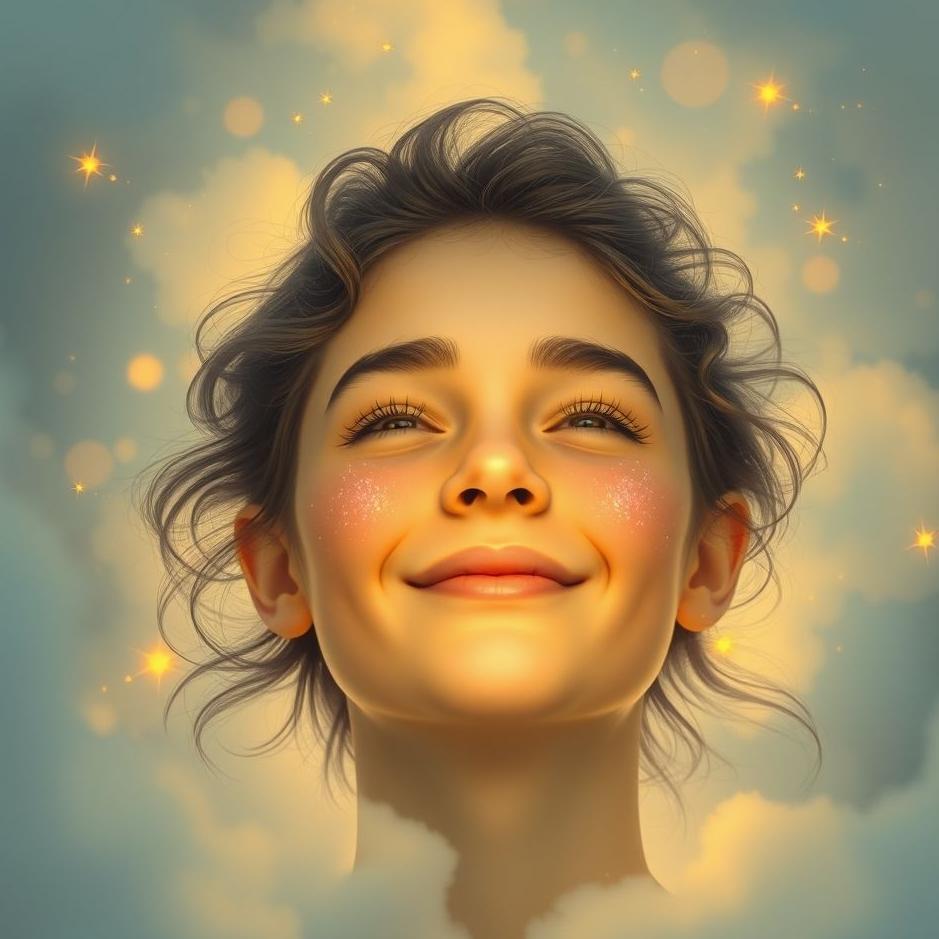 Dream : Bright face in a dream