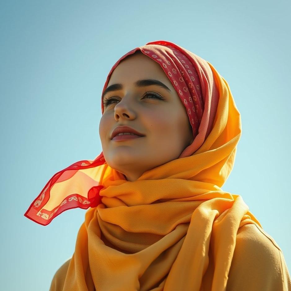 Dream : Bright headscarf in a dream