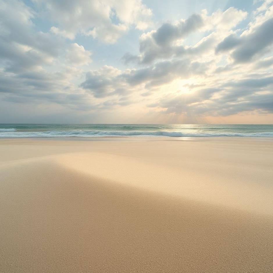 Dream : Bright sand in a dream