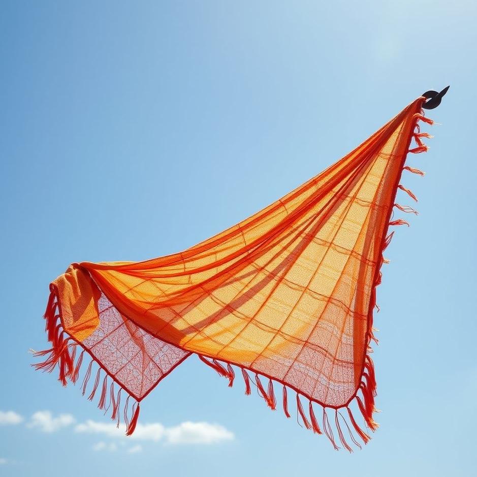 Dream : Bright shawl in a dream